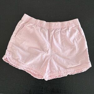 Girls pink and white stripe vineyard vines shorts size medium